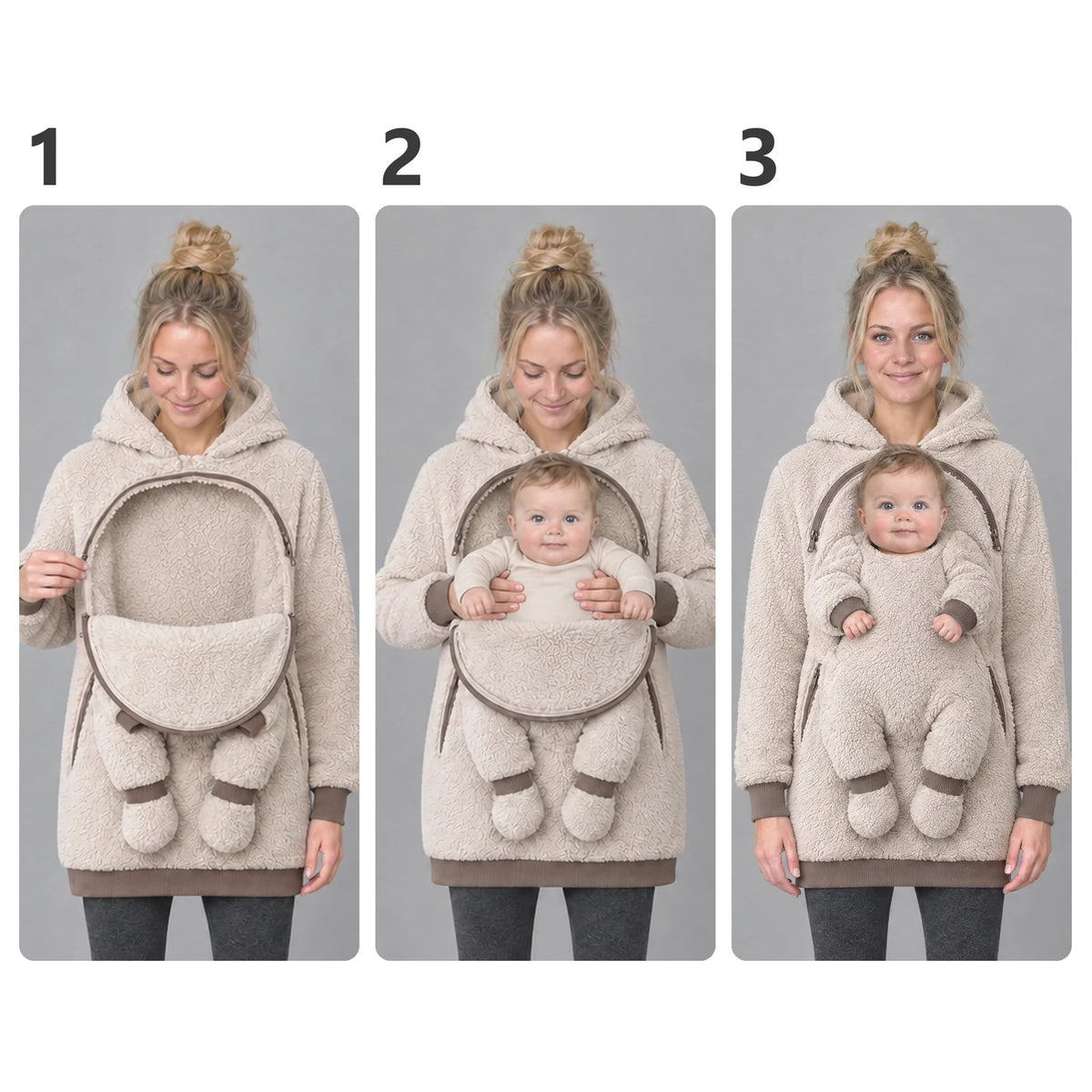 Pouchly™ Baby Carrier Hoodie